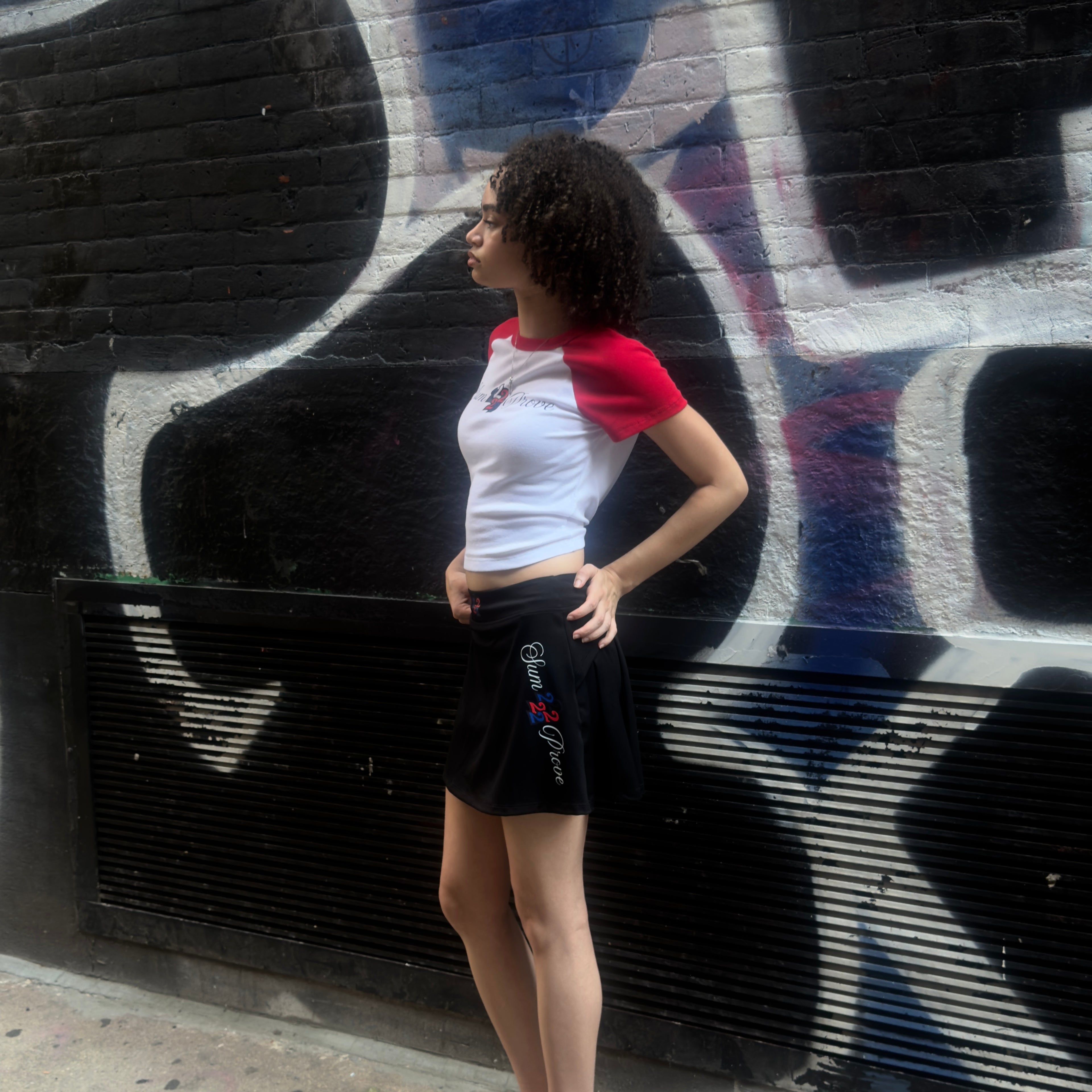 Sum2Prove Black Mini Skirt