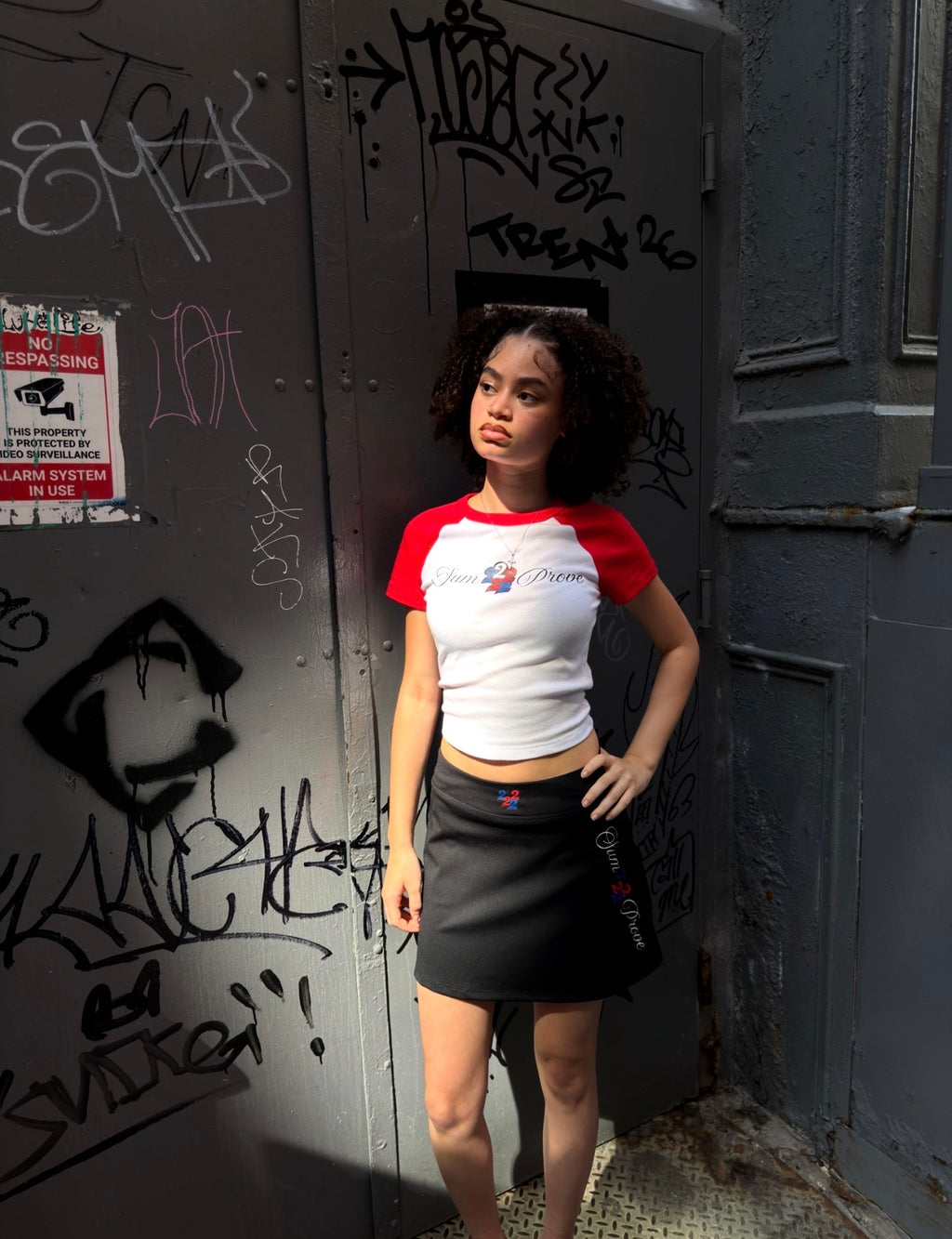 Sum2Prove Black Mini Skirt