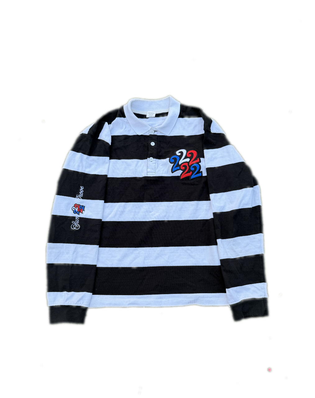Sum2Prove Polo Long Sleeve (Zebra) Stripped